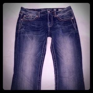 Miss Me Jean's Size 30 Buckle Signature Boot Cut